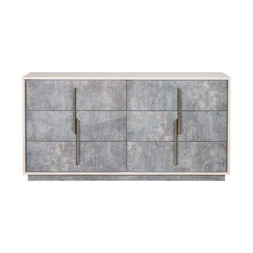 AICO Furniture - Pavira Dresser in Stone - 9023050SA-837 - GreatFurnitureDeal