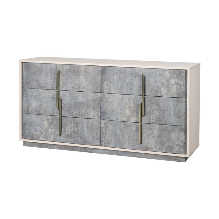 AICO Furniture - Pavira Dresser in Stone - 9023050SA-837 - GreatFurnitureDeal