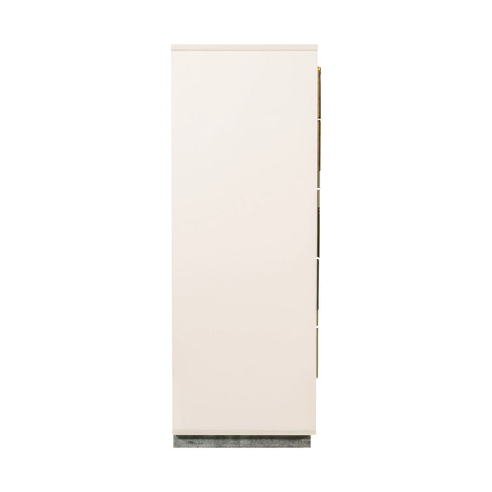 AICO Furniture - Pavira 5-Drawer Chest in Stone - 9023070SA-837 - GreatFurnitureDeal