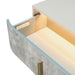 AICO Furniture - Pavira 5-Drawer Chest in Stone - 9023070SA-837 - GreatFurnitureDeal