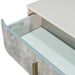 AICO Furniture - Pavira 5-Drawer Chest in Stone - 9023070SA-837 - GreatFurnitureDeal