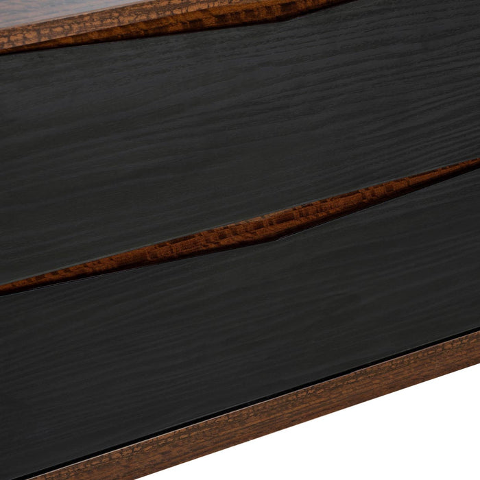 AICO Furniture - Kayner 2-Drawer Nightstand in Charcoal - 9024042-838 - GreatFurnitureDeal