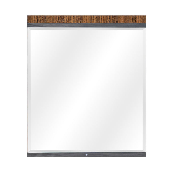 AICO Furniture - Kayner Dresser Mirror with LED Lights in Charcoal - 9024060-838 - GreatFurnitureDeal