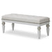 AICO Furniture - Sky Tower"Bedside Bench"Cloud White  - 9025694-108 - GreatFurnitureDeal