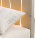 AICO Furniture - Lotus Bay King Bed with LED Lights in Sand - 9030000EK3-138 - GreatFurnitureDeal