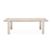AICO Furniture - Lotus Bay Wide Dining Table in Sand - 9030002-138 - GreatFurnitureDeal