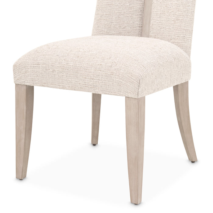 AICO Furniture - Lotus Bay Side Chair in Sand (Set of 2) - 9030003-138 - GreatFurnitureDeal