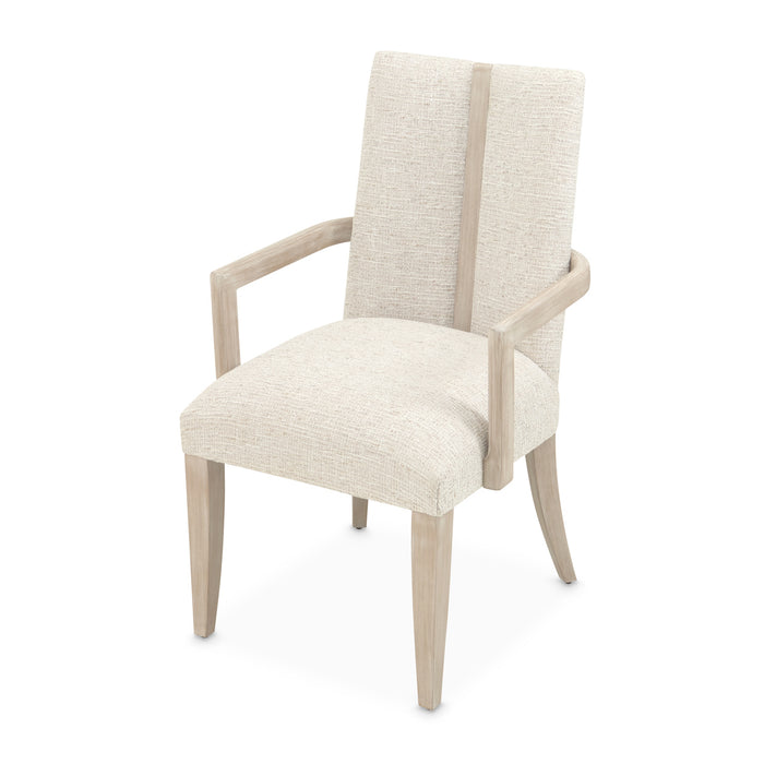 AICO Furniture - Lotus Bay Arm Chair in Sand (Set of 2) - 9030004A-138 - GreatFurnitureDeal