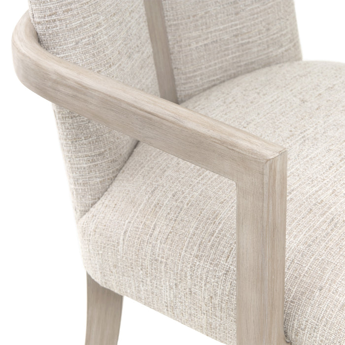 AICO Furniture - Lotus Bay Arm Chair in Sand (Set of 2) - 9030004A-138 - GreatFurnitureDeal