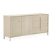 AICO Furniture - Lotus Bay Sideboard with Mirror in Sand - 9030007-260-138 - GreatFurnitureDeal