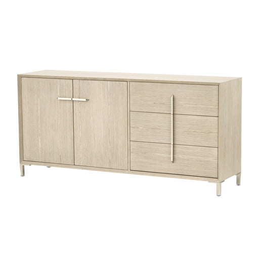 AICO Furniture - Lotus Bay Sideboard with Mirror in Sand - 9030007-260-138 - GreatFurnitureDeal