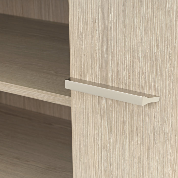 AICO Furniture - Lotus Bay Sideboard with Mirror in Sand - 9030007-260-138 - GreatFurnitureDeal