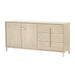 AICO Furniture - Lotus Bay Sideboard with Mirror in Sand - 9030007-260-138 - GreatFurnitureDeal