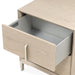 AICO Furniture - Lotus Bay Small Nightstand in Sand - 9030040-138 - GreatFurnitureDeal
