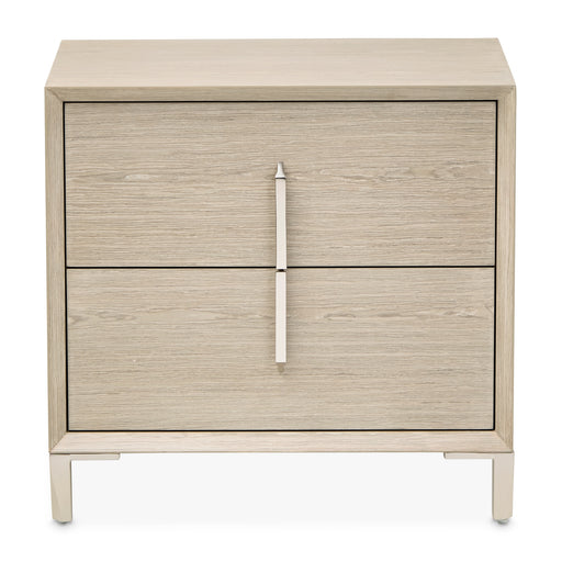 AICO Furniture - Lotus Bay Large Nightstand in Sand - 9030042-138 - GreatFurnitureDeal