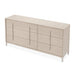 AICO Furniture - Lotus Bay Large Dresser with Mirror in Sand - 9030051SA-260-138 - GreatFurnitureDeal