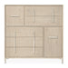 AICO Furniture - Lotus Bay 5-Drawer Chest in Sand - 9030070SA-138 - GreatFurnitureDeal