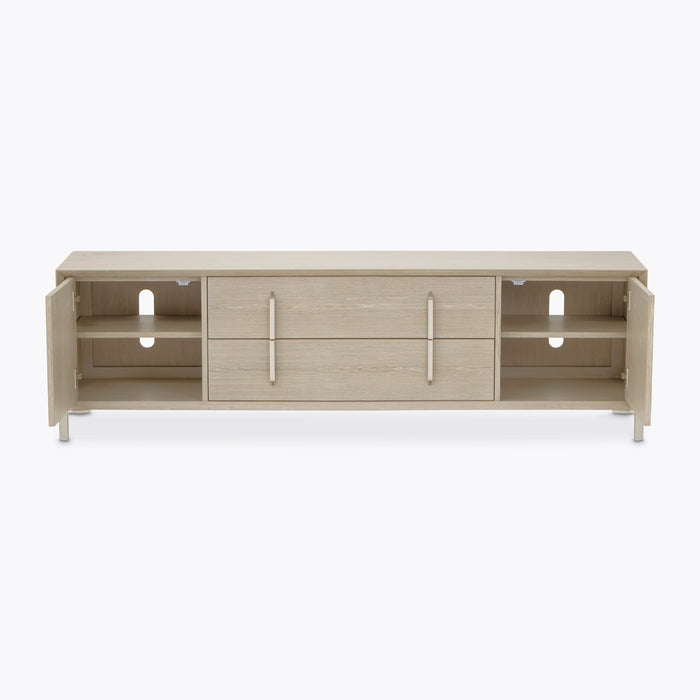 AICO Furniture - Lotus Bay TV Console in Sand - 9030081-138 - GreatFurnitureDeal