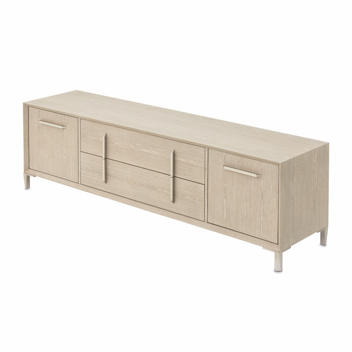 AICO Furniture - Lotus Bay TV Console in Sand - 9030081-138 - GreatFurnitureDeal