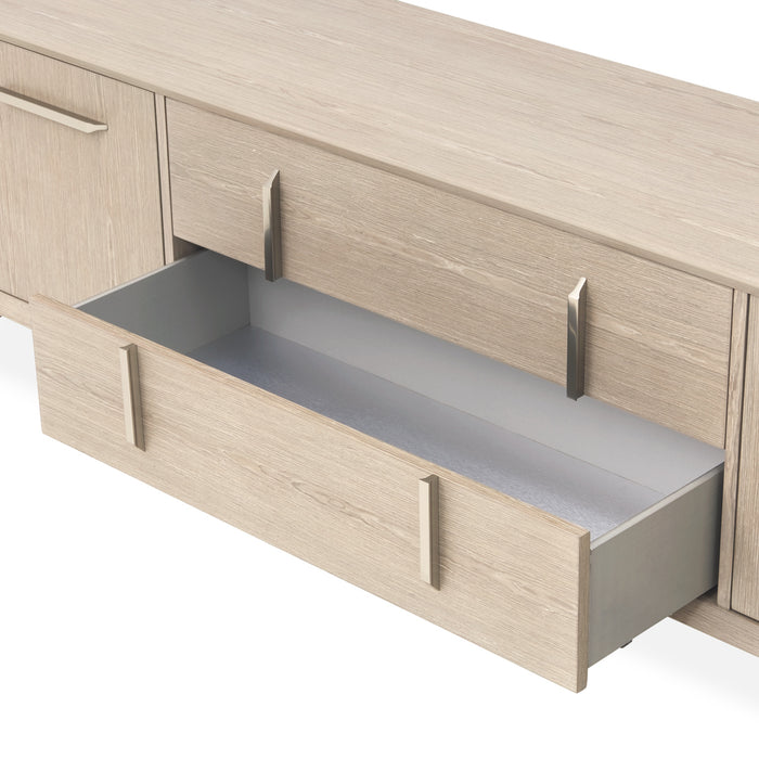 AICO Furniture - Lotus Bay TV Console in Sand - 9030081-138 - GreatFurnitureDeal