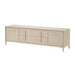 AICO Furniture - Lotus Bay TV Console in Sand - 9030081-138 - GreatFurnitureDeal