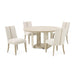 AICO Furniture - Lotus Bay 60'' Round Dining Table in Sand - 9030101-138 - GreatFurnitureDeal