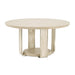 AICO Furniture - Lotus Bay 60'' Round Dining Table in Sand - 9030101-138 - GreatFurnitureDeal