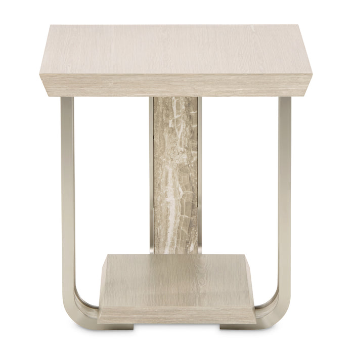 AICO Furniture - Lotus Bay 3 Piece Occasional Table Set in Sand - 9030201-202-138 - GreatFurnitureDeal