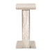 AICO Furniture - Lotus Bay C-Shaped Accent Table in Sand - 9030224-138 - GreatFurnitureDeal