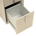 AICO Furniture - Lotus Bay Vanity Desk in Sand - 9030277-138 - GreatFurnitureDeal