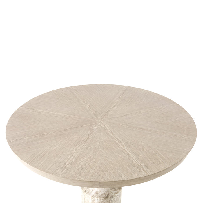 AICO Furniture - Lotus Bay 40'' Round Gathering Table in Sand - 9030304-138 - GreatFurnitureDeal