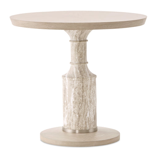 AICO Furniture - Lotus Bay 40'' Round Gathering Table in Sand - 9030304-138 - GreatFurnitureDeal