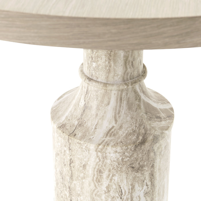 AICO Furniture - Lotus Bay 40'' Round Gathering Table in Sand - 9030304-138 - GreatFurnitureDeal