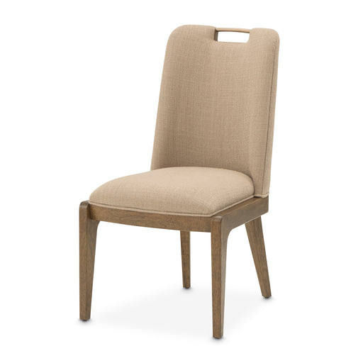 AICO Furniture - Portrait Dining Side Chair in Sienna Brown (Set of 2) - 9031003A-225 - GreatFurnitureDeal
