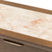 AICO Furniture - Portrait 2-Drawer Nightstand with LED Lights in Sienna Brown - 9031042-225 - GreatFurnitureDeal