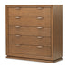AICO Furniture - Portrait 5-Drawer Chest in Sienna Brown - 9031070SA-225 - GreatFurnitureDeal