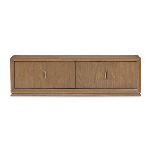 AICO Furniture - Portrait TV Console in Sienna Brown - 9031081-225 - GreatFurnitureDeal