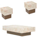 AICO Furniture - Portrait 3 Piece Occasional Table Set in Sienna Brown - 9031201-202-225 - GreatFurnitureDeal