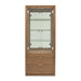 AICO Furniture - Portrait Display Cabinet in Sienna Brown - 9031209-225 - GreatFurnitureDeal