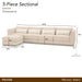 AICO Furniture - Portrait 5 Piece Sectional in Toffee - Sienna Brown - 90318-5PCSET-225 - GreatFurnitureDeal