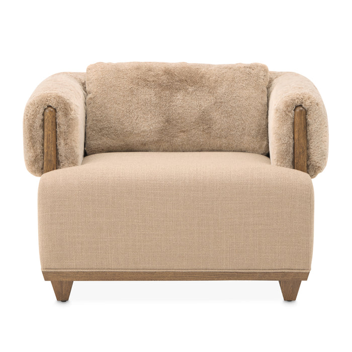AICO Furniture - Portrait Accent Chair in Toffee - Sienna Brown - 9031834-TOFFE-225 - GreatFurnitureDeal