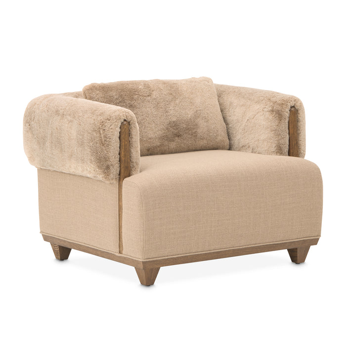 AICO Furniture - Portrait Accent Chair in Toffee - Sienna Brown - 9031834-TOFFE-225 - GreatFurnitureDeal