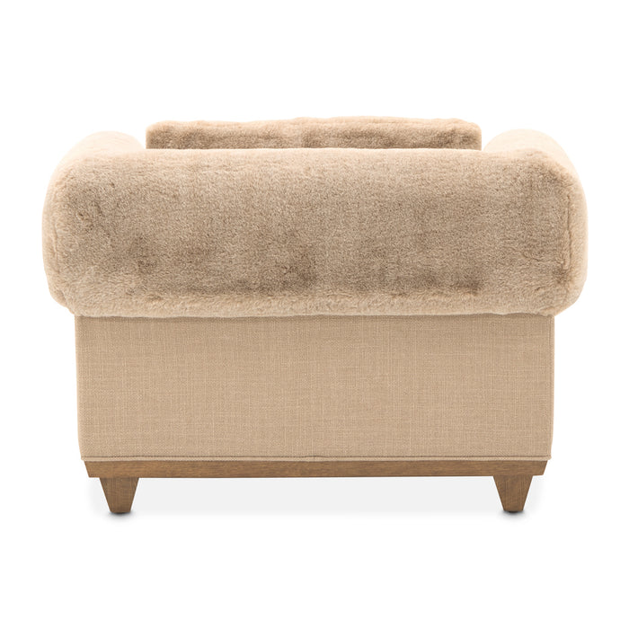 AICO Furniture - Portrait Accent Chair in Toffee - Sienna Brown - 9031834-TOFFE-225 - GreatFurnitureDeal