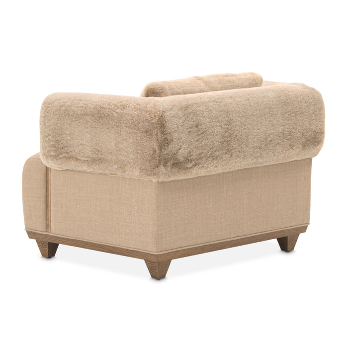 AICO Furniture - Portrait Accent Chair in Toffee - Sienna Brown - 9031834-TOFFE-225 - GreatFurnitureDeal