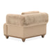 AICO Furniture - Portrait Accent Chair with Ottoman in Toffee - Sienna Brown - 9031834-877-TOFFE-225 - GreatFurnitureDeal