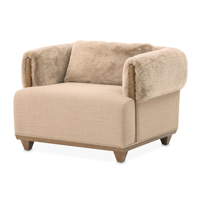 AICO Furniture - Portrait Accent Chair in Toffee - Sienna Brown - 9031834-TOFFE-225 - GreatFurnitureDeal