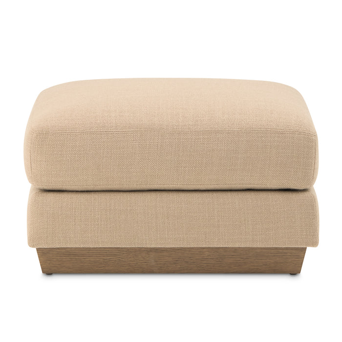 AICO Furniture - Portrait Accent Chair with Ottoman in Toffee - Sienna Brown - 9031834-877-TOFFE-225 - GreatFurnitureDeal
