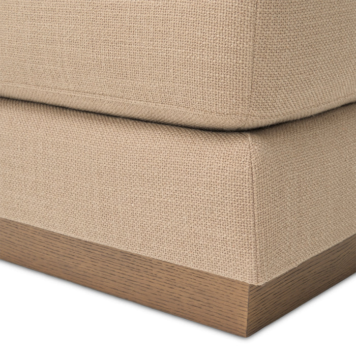 AICO Furniture - Portrait Ottoman in Toffee - Sienna Brown - 9031877-TOFFE-225 - GreatFurnitureDeal