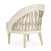 AICO Furniture - La Rachelle"Flame Chair Gold Rush"in Champagne - 9034834-GDRSH-136 - GreatFurnitureDeal