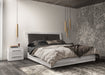 ESF Furniture - Mia 3 Piece Queen Size Bedroom Set in Silver Grey - MIAQSBED-3SET - GreatFurnitureDeal